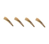 HAPINARY 4pezzi Pettine Corno Bue Massaggiante Antistatico Per Pettine Decorativo Per Scalpito e Districamento