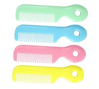 HAPINARY 4pezzi Pettine Sicuro Per Ragazzo Ragazza e Ragazzo Ragazza Da Colorati Con Denti Rotondi Per La Dei Dei Piccoli Combinazione Di Comfort e Sicurezza Per Capelluto Delicato