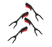HAPINARY 4pezzi Pinze Per Raccogliere Rifiuti Design Ergonomico Morsetto Antiscivolo Per Parchi e Strade Strumento Di Presa Per Anziani e Impieghi Gravosi