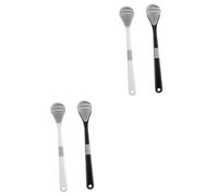 HAPINARY 4pezzi Raschietti Per Lingua Riutilizzabili Corretta Orale Facile Usare Per Adulti e Colori