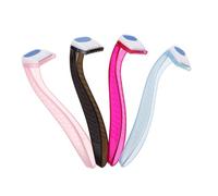 HAPINARY 4pezzi Rasoio Compatto Strumento Rimozione Manuale Epilatore Per e Design Portatile Per Viaggi Lame Riutilizzabili e Sicure