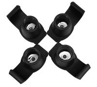 HAPINARY 4pezzi Sliders Antiscivolo Per Walker Da Pz Guida Professionale Per Camminatori Nylon Protezione Anti-sprofondamento Per Terreni Molli