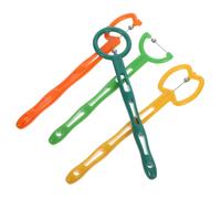 HAPINARY 4pezzi Strumenti Per Esercizi Oralidi Ragazzo Ragazza Allenatore Della Lingua Per Lateralizzazione e Elevazione Per Logopedica e Miglioramento Della Pronuncia