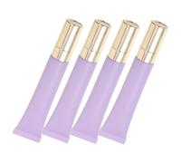 HAPINARY 4pezzi Tubi Vuoti Per Crema Contorno Occhi Contenitori Per Della Ricaricabili Tubi Per Cosmetici Portatili Per Labbra e Balsamo Labbra in Viaggio