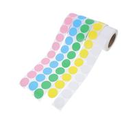 HAPINARY 5 Etichette Colorate Rotonde Etichette Termiche per e Scrittura Adatte per Colori Etichettatura e Organizzazione Documenti Compatte e Facili Usare