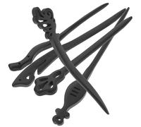 HAPINARY 5 Pezzi Bastoncini Chioma Cinesi Lungo Chignon Donna Fermaglio Legno Vintage Semplice Accessori Per Pettine Stile