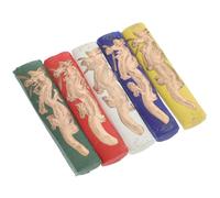 HAPINARY 5 Pezzi Bastoncini Inchiostro Fatti Mano Calligrafia Arte Cinese Giapponese Blocchi Pittura Scrittura Tradizionale Pratica Sumi Colori Assortiti