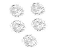 HAPINARY 5 Pezzi di Contenitori per Composizioni Floreali da 60 Cm con Steli di Fiori Artificiali in Filo per La Creazione di Decorazioni Floreali