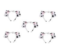 HAPINARY 5 Pezzi Eleganti Fasce Per Orecchie Di Animali Accessori Per Travestimenti Orecchie Da Cucciolo Per Cosplay E Oggetti Di Scena