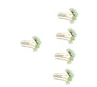 HAPINARY 5 Pezzi Forcina Tradizionale Cinese Fiore Bastoncino Per Design Antico Bastoncino Per Accessori Per Copricapo Hanfu Per Classico Per Fatto A Mano