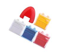 HAPINARY 5 Pezzi Gessetto Sostituibile per Cucito Marcatori per Tessuti con Colori Vivaci per Progetti Fai da Te Ricamo e Quilting