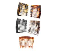 HAPINARY 5 Pezzi inserire i pettini laterali pettine per capelli ondulati spessi pettine per capelli a denti larghi updo pettini laterali per torcere