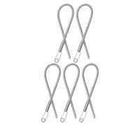 HAPINARY 5 Pezzi Strumento per Rompere la Corda Strumenti per Cucire ago per Cordoncino a Molla Strumento di Filettatura Silver