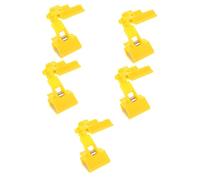 HAPINARY 5 Pezzi Supporto per Blocco da Disegno Clip per Pittura per Cavalletti Supporto per Copia Morsetto A Doppia Testa Morsetto A Doppia Testa per Pittura Tavolo da Disegno Clip Art