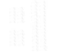 HAPINARY 5 Set Di Cuscinetti Per Occhiali Cuscinetti Per Il Naso Degli Occhiali Cuscinetti Per Il Naso in Silicone Di Ricambio Per Occhiali Design Antiscivolo 10 Pezzi * 5