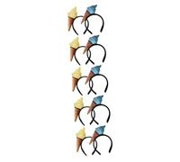HAPINARY 5 Set Di Fasce Per Morbide E Comode Per Donne Design A Forma Di Accessorio Di Bellezza Alla Moda 2 Pezzi * 5