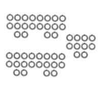 HAPINARY 5 Set Di Pettini Elastici Circolari Completi Fascia Elastica Per Pettini Circolari in Plastica Supporto Per Fascia Elastica Flessibile Per Tipi Di 10 Pezzi * 5