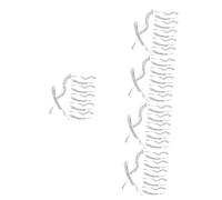 HAPINARY 5 Set Eleganti Fermagli Per in Strass Argentati Per Donne E Ragazze Per Matrimoni E Feste 12 Pezzi * 5