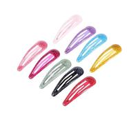 HAPINARY 50 Fermagli Per Chioma Multi Colorati Fermacapelli Fermagli A Scatto in Metallo Per Bambini E Ragazze