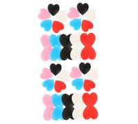 HAPINARY 50 Paia Cuffie Antiscivolo Occhiali Da Sole a Cuore Per Bambini Per Occhiali Antiscivolo Manicotti Per Le Orecchie Degli Occhiali Porta Occhiali Per Bambini Gel Di Silice