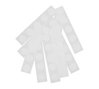 HAPINARY 50 pezzi Etichette Adesive Contraffazione Bianche Stickers Resistenti e Facili Applicare per Protezione Prodotti