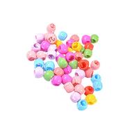 HAPINARY 50 Pezzi Fermagli Chioma Fibbia Rotonda Caramella Mini Accessori Forcine Per Ragazze Ragazzo Ragazza Adolescenti Plastica Leggera Resistente