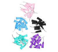 HAPINARY 50 Set di Aghi A Gomito per Erogazione di Olio E Smalto Strumenti di Precisione Piegati per Bottiglie di Ceramica E Applicazione di Olio E Smalto