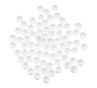 HAPINARY 500 Palline di Polistirolo per Feste di Matrimonio Palline di Natale in Polistirole Sfere di Schiuma Bianche Forme di Polistirolo per Artigianato E Decorazioni