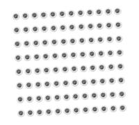 HAPINARY 500 Pezzi Occhietti Adesivi per Lavoretti DIY Occhi Mobili Autoadesivi in Resistenti per Pupazzi e Progetti Artigianali Creativi