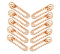 HAPINARY 50pezzi Fermagli Per Capelli in Cavo Forcine Coccodrillo Per Accessori Per Capelli Fai Da Te Per Acconciature Da Sposa e Festa