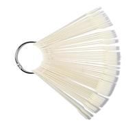 HAPINARY 50pezzi Nail Art Sticks Porta Smalti Con Punte Naturali Per Manicure Pratica Accessori Unghie Leggeri e Compatti Per Esposizione Colori e Design Personalizzabili