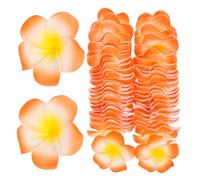 HAPINARY 50pezzi Plumeria Artificiale Eva per Decorazioni Te Accessori per e Corone Floreali per Matrimoni e Feste Aloha