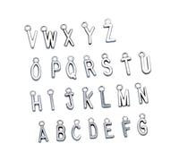 HAPINARY 52 pezzi Ciondoli Lettere A-z Classico per Collane Gioielli Alfabeto Regalo Laurea Matrimonio