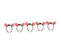 HAPINARY 5pezzi Orecchie Di Maiale Per Cerchietto Decorativo Per Cosplay e Feste Accessori Carini Per Carnevale e Mascherate Design Leggero e Confortevole Con Orecchie Di Animale