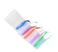 HAPINARY 5pezzi Portasapone Rete Sacchetto Rete Per Sapone Sacchetto Salvasapone Design Coulisse Per Uso Quotidiano