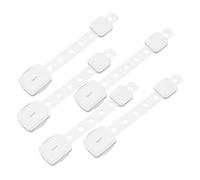 HAPINARY 5pezzi Serrature Sicurezza Per Chiusure Protettive Per Frigorifero e Armadi Facili Installare e Rimuovere Per