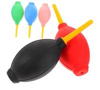 HAPINARY 5pezzi Soffiatore Per Ciglia Finte Palloncini Manuali in Gomma Resistenti Per Asciugare Colla Extension Pulizia Polvere Senza Elettricità Strumento Versatile e Facile Da Usare