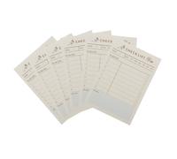 HAPINARY 6 Blocchi Memo Autoadesivi Piccoli Sezioni to Do List e Promemoria, Fogli Adesivi Per Appunti e Lista Delle Cose Da Fare, Quaderno Agenda Giornaliera Per Ufficio e Studio