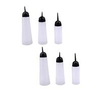 HAPINARY 6 Bottiglie Per Lavaggio A Secco Curva Di Calibrazione Per Parrucchiere Flacone Chioma Contenitore Chioma Forniture Per Saloni Di Bellezza