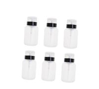 HAPINARY 6 Flaconi Vuoti 250ml A Pressione Per Solvente Smalto Liquido Nail Art Strumento Di Bellezza Attrezzatura