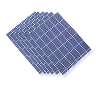 HAPINARY 6 Fogli di Pannelli Solari Blu per Modellismo: Strumento Versatile per di Scienza nelle Scuole Medie e Progetti di