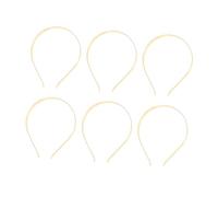 HAPINARY 6 Pezzi Cerchietti Per Chioma in Metallo Design Semplice Accessori Per Chioma Femminili Per Ragazze Taglia Unica