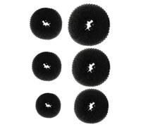 HAPINARY 6 Pezzi Creatore Chignon Donna Anello Chioma Ciambelle Accessori Per Pettine Fissaggio Rapido Naturale Decorazione Acconciature Belli Bello