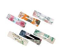 HAPINARY 6 pezzi Creatore Chignon Strumento per Twisted Donut per Acconciature Versatili e Pratiche Facile Usare per Donne e Ragazze