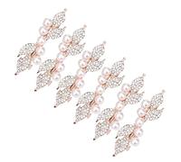 HAPINARY 6 Pezzi Fermaglio Per Chioma Strass E Perle Fermaglio Per Chioma Donna Copricapo Design Elegante