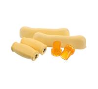 HAPINARY 6 Pezzi Impugnature Per Stampelle Cappucci Per Piede E Cuscinetti Di Ricambio Punte in Gomma Passeggio Stampelle Ascellari Antiscivolo Per Anziani Set Di Accessori