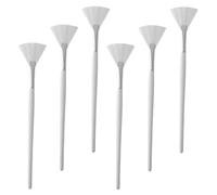 HAPINARY 6 Pezzi Pennelli Applicatori per Maschera Ventaglio Ergonomici e Facili Usare per e Skincare Quotidiana Adatti Maschere Purificanti e Sieri Impugnatura Confortevole e Design