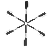 HAPINARY 6 Pezzi pettine per ciglia separatore styling ciglia separatore metallo stile per strumento per plastica
