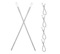 HAPINARY 6 Pezzi Strumento Infilatura per Corde e Fasce Elastiche per Cucito per Occhielli e Cintura Strumento Multifunzionale per Pantaloni e Progetti Cucito