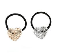 HAPINARY 6 Pz Elastico Per a Forma Di Cuore Cerchietti Di Perle Decorazioni in Strass Elastico Per Di Perle Accessori Per Ragazze Accessori Per Arredamento Retrò